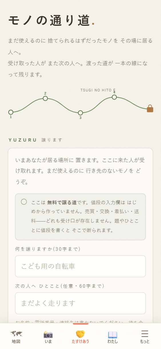 📦 モノの通り道の頁。